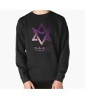 Astro K pop Sweatshirt LOGO GALAXY — Blue Exclusive Ver.