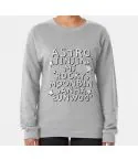 Astro Unisex Sweatshirt ALL MEMBERS NAME — White Classic Ver.