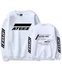 سويتشرت ياقة مستديرة Ateez — إصدار "ATEEZ" — Ateez Oversized Ver.