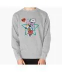 سويتشرت أوفرسايز Bt21 — إصدار "BT21" — Bt21 Limited Edition