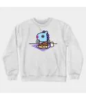Bt21 Oversized Sweatshirt — White Retro Ver.