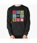 Bt21 Sweatshirt — White Casual Ver.