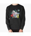 Bt21 Oversized Sweatshirt — Purple Casual Ver.