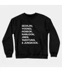 Bts Oversized Sweatshirt — Silver Casual Ver.