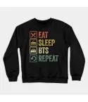 سويتشرت أوفرسايز Bts — إصدار "BTS" — Bts Limited Edition