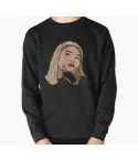 Chung Ha Sweatshirt Illustration Artwork — Black Exclusive Ver.