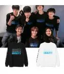 Day6 Oversized Sweatshirt GRAVITY — Silver Retro Ver.