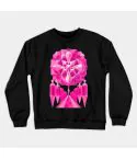 Dreamcatcher Unisex Sweatshirt Alone In The City — Pink Stylish Ver.