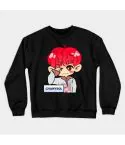 Exo Oversized Sweatshirt — Navy Classic Ver.