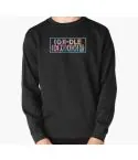 G-idle Sweatshirt I-DLE — Silver Retro Ver.