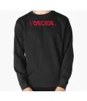 Ikon Oversized Sweatshirt DECIDE — White Premium Ver.