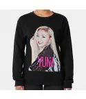 Itzy Crewneck Sweatshirt — Black Stylish Ver.