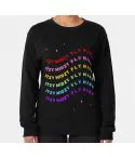 Itzy Oversized Sweatshirt — Green Retro Ver.