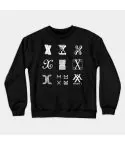 Monsta X Sweatshirt All Members Symbols — Silver Premium Ver.
