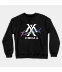 Monsta X Oversized Sweatshirt Beautiful Pantone Trio Color — White Casual Ver.