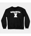 Monsta X Sweatshirt Marble Overlaid Logo — Silver Retro Ver.