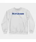 Newjeans Oversized Sweatshirt Signature — Silver Edition