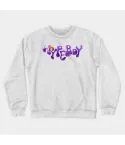 Newjeans Unisex Sweatshirt Signature — Purple Casual Ver.