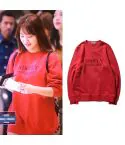 Red Velvet Oversized Sweatshirt YERI — Navy Classic Ver.