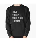 Red Velvet Unisex Sweatshirt Signature — Purple Retro Ver.