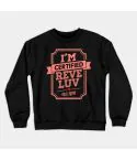 Red Velvet Oversized Sweatshirt Certified — Purple Stylish Ver.