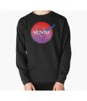 Sunmi Oversized Sweatshirt NASA — Purple Deluxe Ver.