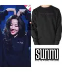 Sunmi Oversized Sweatshirt Get — Beige Exclusive Ver.
