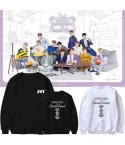 Seventeen Oversized Sweatshirt CARAT LAND — White Casual Ver.