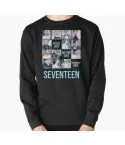 Seventeen Oversized Sweatshirt Power — Gold Retro Ver.