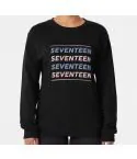 سويتشرت ياقة مستديرة Seventeen — إصدار "SVT" — Seventeen Oversized Ver.