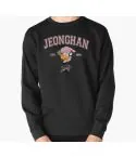 Seventeen Oversized Sweatshirt JEONGHAN 1995 — Black Deluxe Ver.