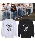 Seventeen Oversized Sweatshirt ODE TO YOU — Red Retro Ver.