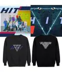 Seventeen K pop Sweatshirt HIT — Navy Classic Ver.