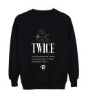 سويتشرت أوفرسايز Twice — إصدار "Twice" — Twice Limited Edition