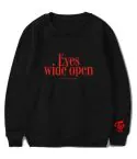 Twice Unisex Sweatshirt Eyes Wide Open — Silver Exclusive Ver.