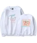 Twice K pop Sweatshirt Collective — Silver Classic Ver.