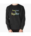 Txt Oversized Sweatshirt — Blue Stylish Ver.