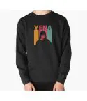 سويتشرت أوفرسايز Yena — إصدار "Retro Silhouette" — Yena With Photocard