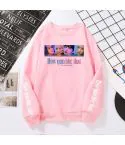 Black Pink Crewneck Sweatshirt BLACKPINK — Black Casual Ver.