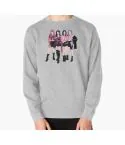 Black Pink Oversized Sweatshirt BLACKPINK — Pink Casual Ver.