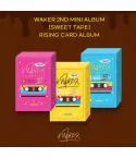 البوم اصلي النسخة العشوائية WAKER 2nd Sweet Tape RISING CARD