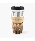 كوب حافظ Ateez — إصدار "OT8" — Ateez Black Edition