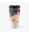 كوب حافظ Ateez — إصدار 1 إصدار "Ateez Travel Mug" — Ateez White Edition