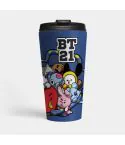 Bt21 Insulated Tumbler v4 — Silver Casual Ver.