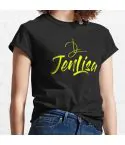 Black Pink K pop T shirt JENLISA — Pink Classic Ver.