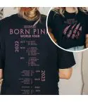 Black Pink Graphic Tee BLACKPINK — Blue Casual Ver.