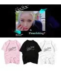 Chung Ha Graphic Tee Flourishing — Purple Retro Ver.