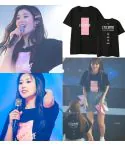 Iz*one K pop T shirt IZONE — Pink Retro Ver.
