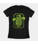 تيشيرت بطباعة Mamamoo — إصدار "I am certified MooMoo" — Mamamoo Limited Edition
