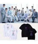 Seventeen Unisex Tee LOGO — Red Casual Ver.